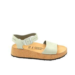 NEW Birkenstock Glenda Sandals Womens 39 8 8.5 Pure Sage Nubuck Comfort